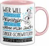 Singer-Songwriterin Tasse Geschenk Spruch Wer Will Schon Produktbild-Vorschau 1