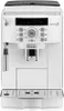 A front view of a white De Longhi Magnifica S coffee machine against a white background. Produktbild-Vorschau