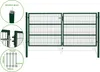 Doppelflügeliges Zauntor 3m RAZO H.140cm grün Produktbild-Vorschau 1