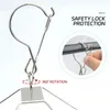 Solidchoice - Cintre en métal avec 50 pinces et crochet Voir les images du produit 3