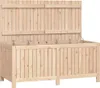 vidaXL Cassapanca da giardino 147x68x64 cm in legno di pino Anteprima dell’immagine prodotto 1