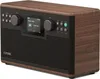 A product shot of a PURE Classic H6 DAB+ radio with a walnut wood finish. Podgląd zdjęcia produktu