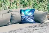 MuchoWow® Outdoor Kissen - Nordlichter - Schnee - Berg - Produktbild-Vorschau 2