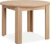 Homestyle4u Esstisch rund Ø 106 cm Braun Esszimmertisch Produktbild-Vorschau 2