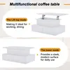 MODFU Tables basses - Table Basse Élevable Avec 4 Tiroirs Voir les images du produit 9