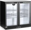 HENDI Bar-Kühlschrank doppeltürig 228L 2/10°C 230 215 Produktbild-Vorschau 6