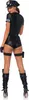 A woman wearing a police officer costume, viewed from the back. Anteprima dell’immagine prodotto