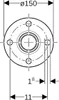 Geberit 83717 Mapress Edelstahl Flansch PN 10/16 Produktbild-Vorschau 4