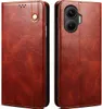 Hülle für Xiaomi Poco F7 Leder Brieftasche Schutzhülle mit Produktbild-Vorschau 1