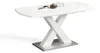 Esstisch Vicco Chinto Weiß 120 x 80 cm ausziehbar, Model Produktbild-Vorschau 6