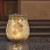 Vintage Kerzenglas Laterne als Outdoor Windlicht gold in 18 Produktbild-Vorschau 3