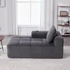 okwish Cord-Liegesessel Chaiselongue Relaxsofa mit Produktbild-Vorschau 2