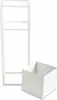 Moderner Blumenständer weiß 70 cm GLAM Produktbild-Vorschau 5