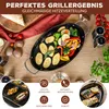 bremermann Fisch-Grillpfanne oval, Grillplatte Produktbild-Vorschau 2