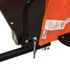 vidaXL Remorque pour vélo Orange Tissu Oxford et fer Voir les images du produit 10