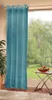 Voile Ösen Schal UNI, HxB 225x140 cm, Türkis, 20332 Produktbild-Vorschau 1