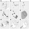 VIGOUR DERBY Urinal mit Deckel SoftClose verdeckter Zulauf Produktbild-Vorschau 5