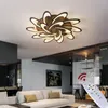 Lampa sufitowa LED 2127Black-15 Ø 115 160 W z pilotem Podgląd zdjęcia produktu 1