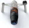 A 3D render of a white and black underwater scooter with copper accents and two handles, one with a small screen attached. Podgląd zdjęcia produktu