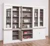Casa Padrino Landhausstil Bücherschrank Weiß / Braungrau Produktbild-Vorschau 6