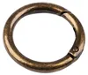 1 Ring Karabiner 25mm x 4mm altmessing Produktbild-Vorschau