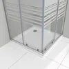 i-flair Schiebetür Duschkabine 95x95x180 cm aus Produktbild-Vorschau 6