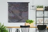 MuchoWow® Wandteppich Wandbehang Marmor - Grau - Gold - Produktbild-Vorschau 2