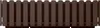 Prosperplast Balkonpflanzenhalter BOARDEE FENCE Braun 58 cm Produktbild-Vorschau 2