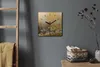 Coloray Uhr auf Leinwand 30x30 cm Wand Uhr Dekoration Produktbild-Vorschau 4