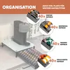 eluno Kapselhalter für 40x Nespresso Vertuo, Schubladenbox, Produktbild-Vorschau 6