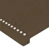 vidaXL Kopfteil mit Ohren Dunkelbraun 183x16x118/128 cm Produktbild-Vorschau 5
