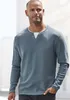 H.I.S. Strickpullover blaugrau Größe XL Produktbild-Vorschau 3