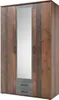 Kleiderschrank Drehtürenschrank - 120 cm mit Spiegeltür - Produktbild-Vorschau 1