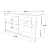 Skye Decor, OR1-W, Tische, Küchentische, Weiß, 160 x 90 x Produktbild-Vorschau 9