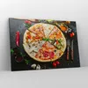 Bild auf Leinwand - Leinwandbild - Pizza Käse Tomaten - Produktbild-Vorschau 4