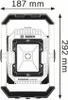 Lampe de chantier sans fil Bosch, GLI 18V-2200 C, 1 pièce. Voir les images du produit 14