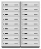Cassette postale condominiale GDS grigio RAL 7035, 18 Anteprima dell’immagine prodotto 2