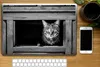 MuchoWow® Laptop Aufkleber Sticker Cover Katze kommt aus Produktbild-Vorschau 2