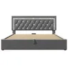 Letto imbottito Flieks 160x200cm con USB e Type C, letto Anteprima dell’immagine prodotto 9