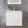 60 cm Badmöbel-Set Unterschrank mit dünn Keramik waschtisch Produktbild-Vorschau 1