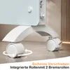 Elektrické topení Peviasot, 2000W, bílé barvy, skleněný Náhled obrázku produktu 7