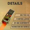 Spanngurte mit Ratsche und Haken 2er Set | 25mm breit | 4m Produktbild-Vorschau 2