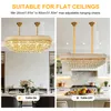 Vrygle Kristall Kronleuchter Oval Gold Vintage, Produktbild-Vorschau 12