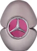 A close-up studio shot of a Mercedes Benz Woman Eau de Parfum bottle. Voir les images du produit