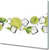 Glas Herdabdeckplatte 60x52 cm Spritzschutz Produktbild-Vorschau 1