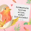 Mr. & Mrs. Panda Grußkarte Spruch Schwestern Liebe - Weiß - Produktbild-Vorschau 5