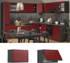 Hängeschrank Vicco R-Line Rot 60 cm J-Shape, flach, Model Produktbild-Vorschau 2