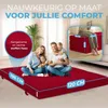ELONEO Opklapbare matrassen, gastenmatrassen, 3-delige Productafbeelding-voorbeeld 2
