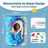 Mallie® Blau Original Wassermatte Baby BPA Frei 66 x 50 cm Produktbild-Vorschau 5