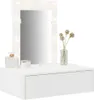 vidaXL Toaletný stolík so zásuvkami biely 60 x 40 x 70 cm Náhľad obrázku produktu 2